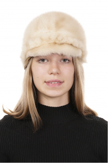 Шапка женская из норки