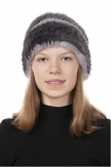 Шапка женская из норки
